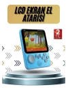 3.5 İnç Mini Atari Taşınabilir Oyun Konsolu 666 Adet Retro Oyun