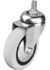 352 - 75x25 Mm Pvc Makaralı Vidalı Teker 4 Adet