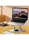 360 Derece Dönebilen Hava Aldıran Laptop Standı
