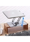 360 Derece Dönebilen Hava Aldıran Laptop Standı
