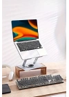 360 Derece Dönebilen Hava Aldıran Laptop Standı