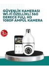360° Panoramik Görüntüleme Sunan Ampul Tipi Güvenlik Kamerası