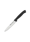 38049 Ecco Tırtıklı Sebze, Et, Biftek Steak Bıçağı 12 Cm - Siyah