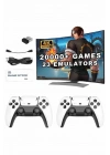 3D 4K HD 2.4G Game Stick 4K Ultra Hd Oyun Konsolu Çift Kollu