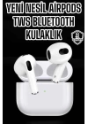 3.Nesil TWS Bluetooth Kulaklık Mikrofonlu ANC Özelliği Dokunmatik Kontrol