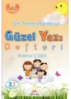 3.Sınıf Dik Temel Harflerle Güzel Yazı Defteri Kılavuz Çizgili
