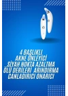 4 Başlıklı Pilli Vakumlu Siyah Nokta Temizleyici Akne Ve Sivilce Önleyici
