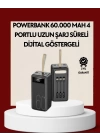 4 Çıkışlı Hızlı Şarj Destekli Powerbank