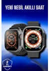 45 MM Gri Kasa Ultra Akıllı Saat Sesli Görüşme, Sağlık Takibi, Suya Dayanıklı