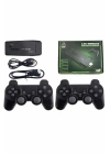 4k Game Stick Oyun Konsolu 2.4g Kablosuz Çift Kol Nostaljik Oyunlar