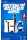 4K HD Klasik Retro Game Box 3000 Oyunlu Çift Kollu Çift Kişilik Oyun Konsolu