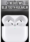 4.Nesil Kaliteli TWS Android ve İOS Uyumlu Mikrofonlu Kulaklık