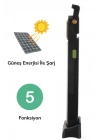 5 Fonksiyonlu Güneş Enerjisi İle Şarj Olabilen 48 Ledli Işıldak,Aydınlatma PR-3838