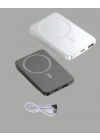 5000mAh / 10000mAh Kapasiteli Manyetik USB-C ve Kablosuz Powerbank