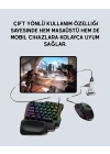 5in1 BT5.3 Mobil Oyun Kiti Klavye Mouse Dönüştürücü Seti (Kopya)