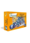60 Parça Puzzle Uzay Macerası