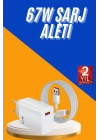 67W Hızlı Şarj Yüksek Voltaj Korumalı Type C Şarj Adaptörü