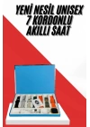 7 Kordonlu Unisex Akıllı Saat Çoklu Kordon Seçeneği Amoled Ekran