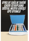 7 Kordonlu Unisex Akıllı Saat Çoklu Kordon Seçeneği Amoled Ekran