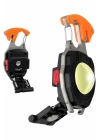 7 Modlu Mini Led Lamba Anahtarlık USB Şarjlı Kamp İçin Taşınabilir