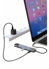 8 Port Çoklayıcı Macbook Ile Uyumlu Çoğaltıcı Type-C dönüştürücü TF SD kart