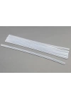 8x300mm Şeffaf İnce Çubuk Silikon 1kg - Tamirat Ve Sızdırmazlık İçin En Kaliteli Silikon