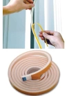 9 Metre Pencere Izolasyon Bandı Yapışkanlı Cam Yalıtım Süngeri Rüzgar Soğuk Kesici Pimapen Fitili