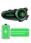 A50 5x Motor Kask Kulaklık Rgb Bluetooth Motosiklet Kulaklık Intercom 5 Kişi Eşleşme