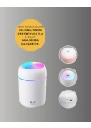 ABS Gövdeli 300ml USB Nemlendirici – Beyaz, Gri, Pembe Renk