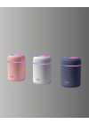 ABS Gövdeli 300ml USB Nemlendirici – Beyaz, Gri, Pembe Renk