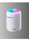 ABS Gövdeli 300ml USB Nemlendirici – Beyaz, Gri, Pembe Renk