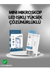 ABS Gövdeli Öğrenci ve Hobi Mikroskobu – Mavi Renk