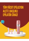 Acısız ve Hassas Tüy Temizleme Cihazı – 3 Başlıklı