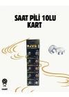 AG3 Tipi Mini Pil - Saat ve Oyuncak İçin Uygun