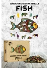 Ahşap Puzzle - Fish (182 parça)
