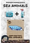Ahşap Puzzle - Sea Animals (87 parça)