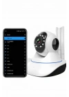 Akıllı Gece Görüşlü Sensörlü Wifi Kamera Telefondan Takip Edilebilir