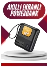 Akıllı Powerbank 10.000 MAH 4 Çıkışlı Taşınabilir Dijital Göstergeli