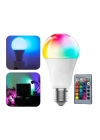 Akıllı RGB Led Ampul Led Uzaktan Kumandalı Renk Değiştiren Ampul