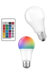Akıllı RGB Led Ampul Led Uzaktan Kumandalı Renk Değiştiren Ampul