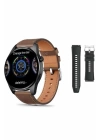 Akıllı Saat 1.5 Inç Amoled Ekran Çift Kordonlu GPS NFC Uyumlu