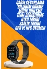Akıllı Saat 3 Kordonlu Waterproof Adımsayar, Titreşim ve GPS Özelliği