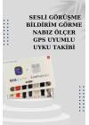 Akıllı Saat 7 Kordonlu Kulaklık Hediyeli Nabız Ölçer Uyku Takibi Sesli Görüşme