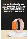 Akıllı Saat Alarm ve Titreşim Uyku ve Sağlık Takibi GPS Uyumlu Nabız Ölçer Sesli Görüşme