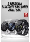 Akıllı Saat Amoled Ekran Bluetooth Bağlantılı Sesli Görüşme Nabız Ölçer