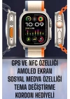 Akıllı Saat Amoled Ekran NFC Uyumlu Spor Modları Android ve İOS Uyumlu