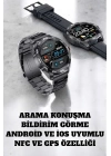 Akıllı Saat Arama Cevaplayan Titreşim Özelliğiyle Bildirim Görebilen