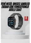 Akıllı Saat Arama Konuşma GPS ve NFC Özelliği 3 Kordonlu Amoled Ekran