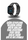 Akıllı Saat Arama Konuşma GPS ve NFC Özelliği 3 Kordonlu Amoled Ekran