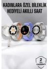 Akıllı Saat Bileklik Hediyeli Arama Cevaplayan Bluetooth Bağlantılı